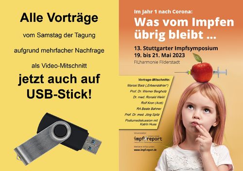 13. Stuttgarter Impfsymposium (USB-Stick)